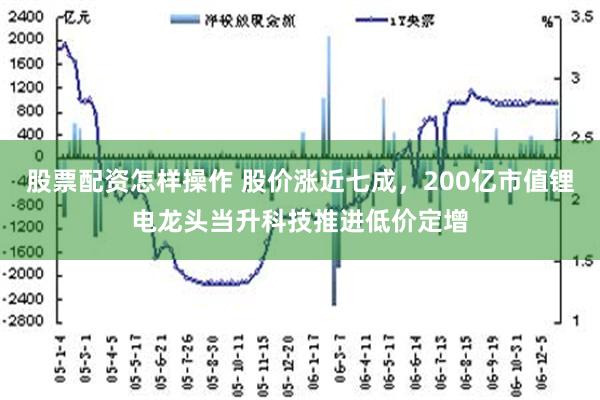 股票配资怎样操作 股价涨近七成，200亿市值锂电龙头当升科技推进低价定增